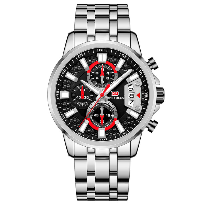 Sport Chronograph Steel Bracelet - MF0352G