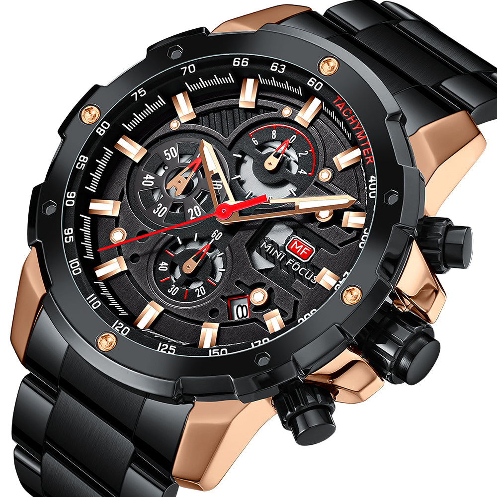 Rose Gold Black