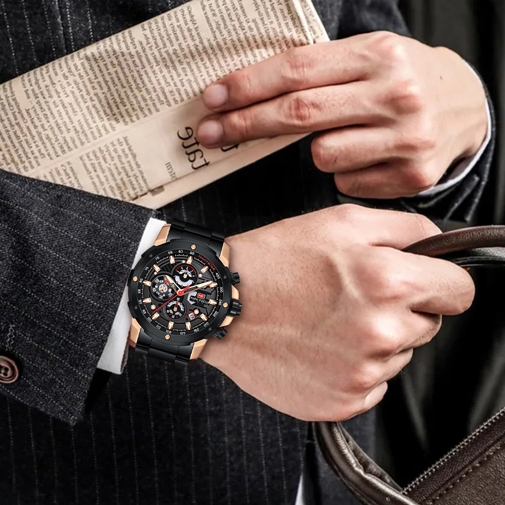 Rose Gold Black