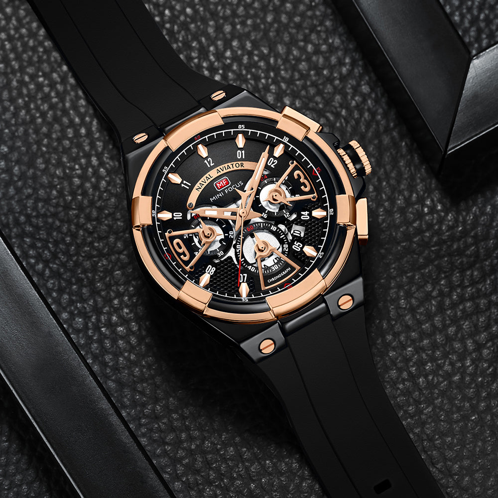 Rose Gold Black