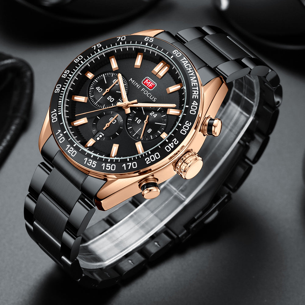 Rose Gold Black