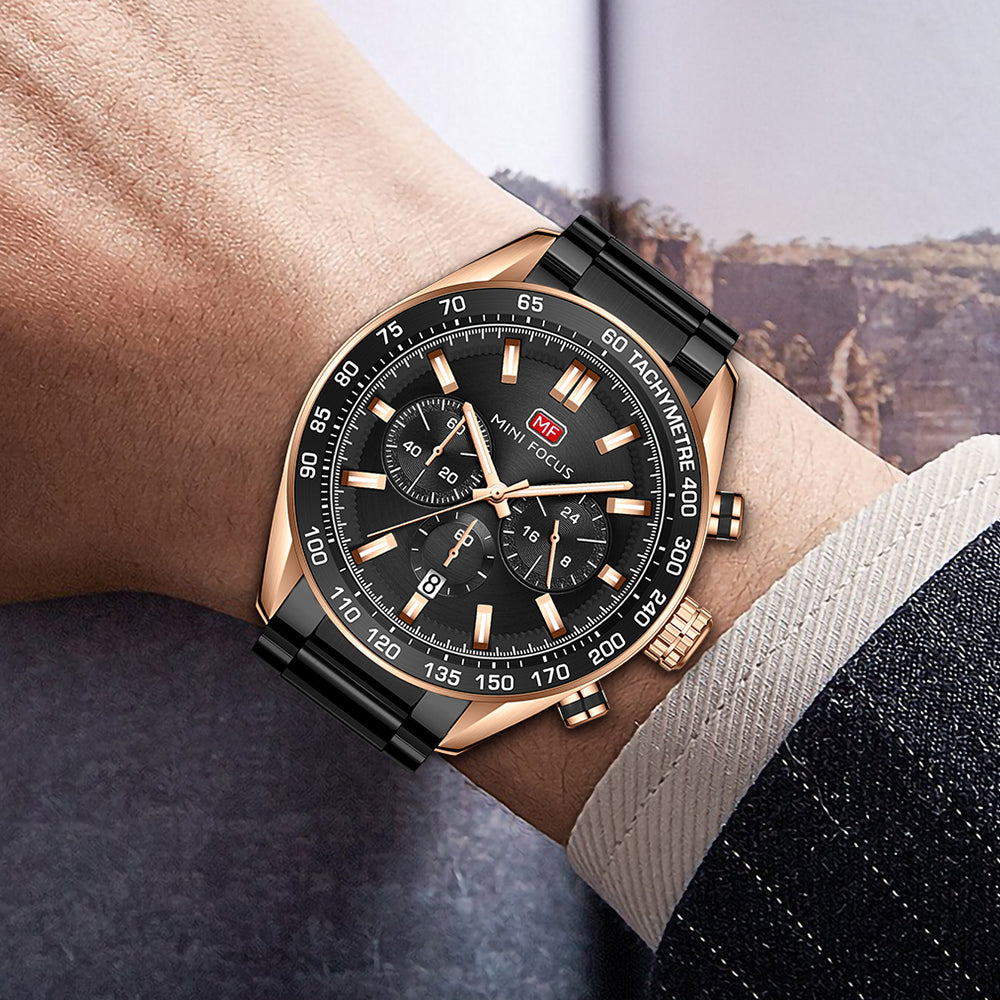 Rose Gold Black