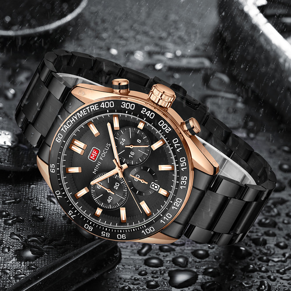 Rose Gold Black