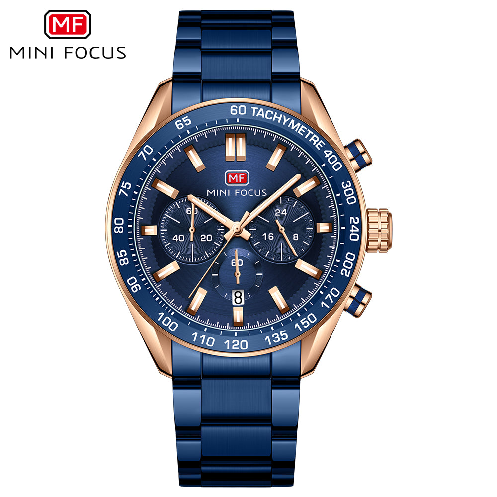 Rose Gold Blue