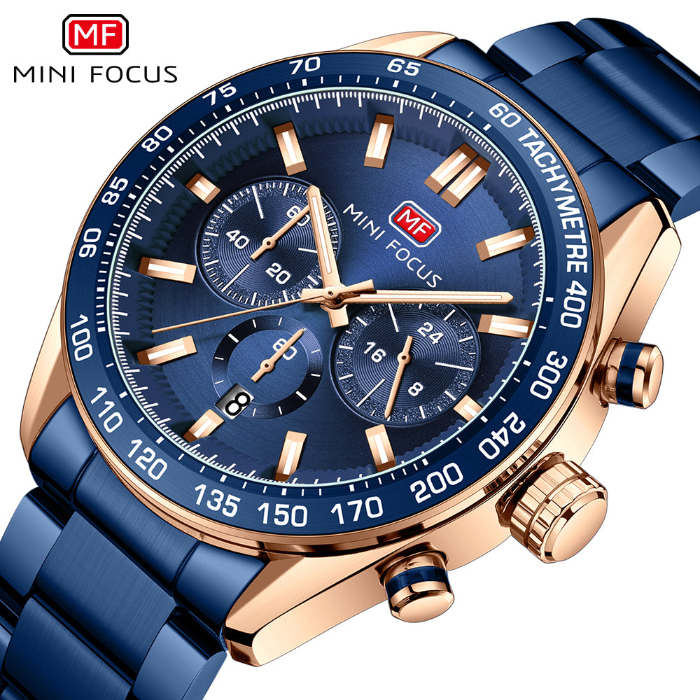 Rose Gold Blue