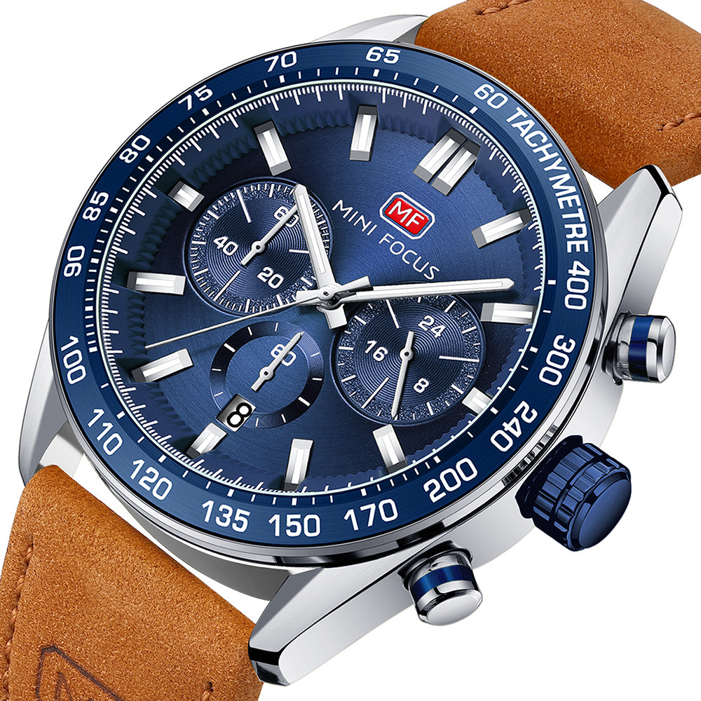 Brown Silver Blue