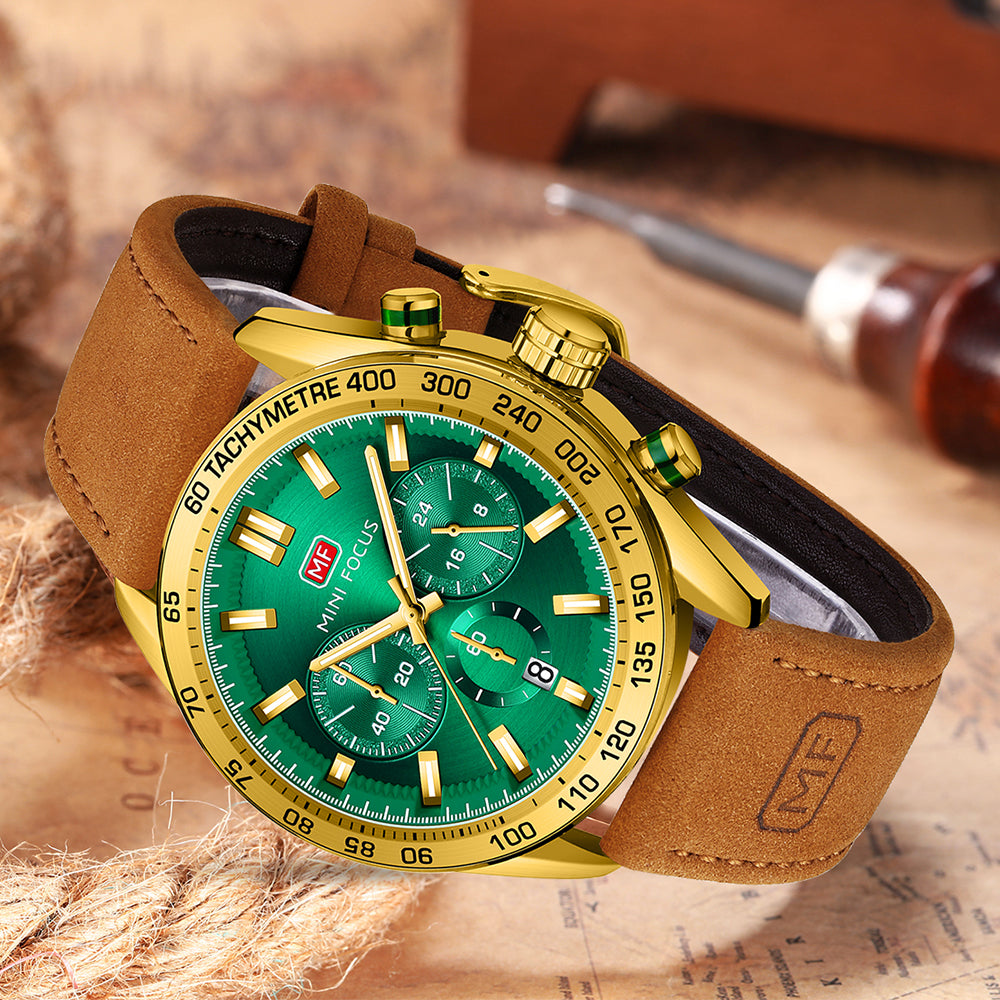 Brown Gold Green