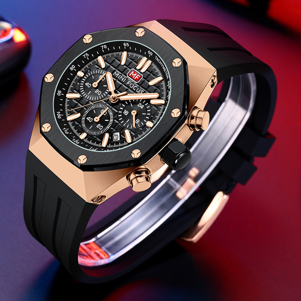Rose Gold Black
