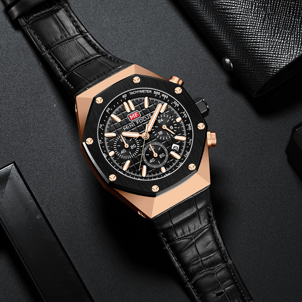 Rose Gold Black