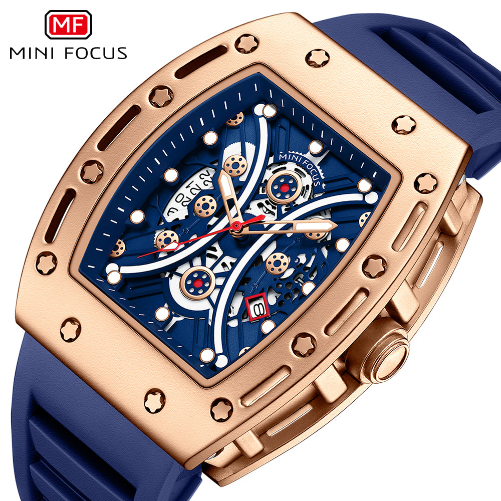Rose Gold Blue