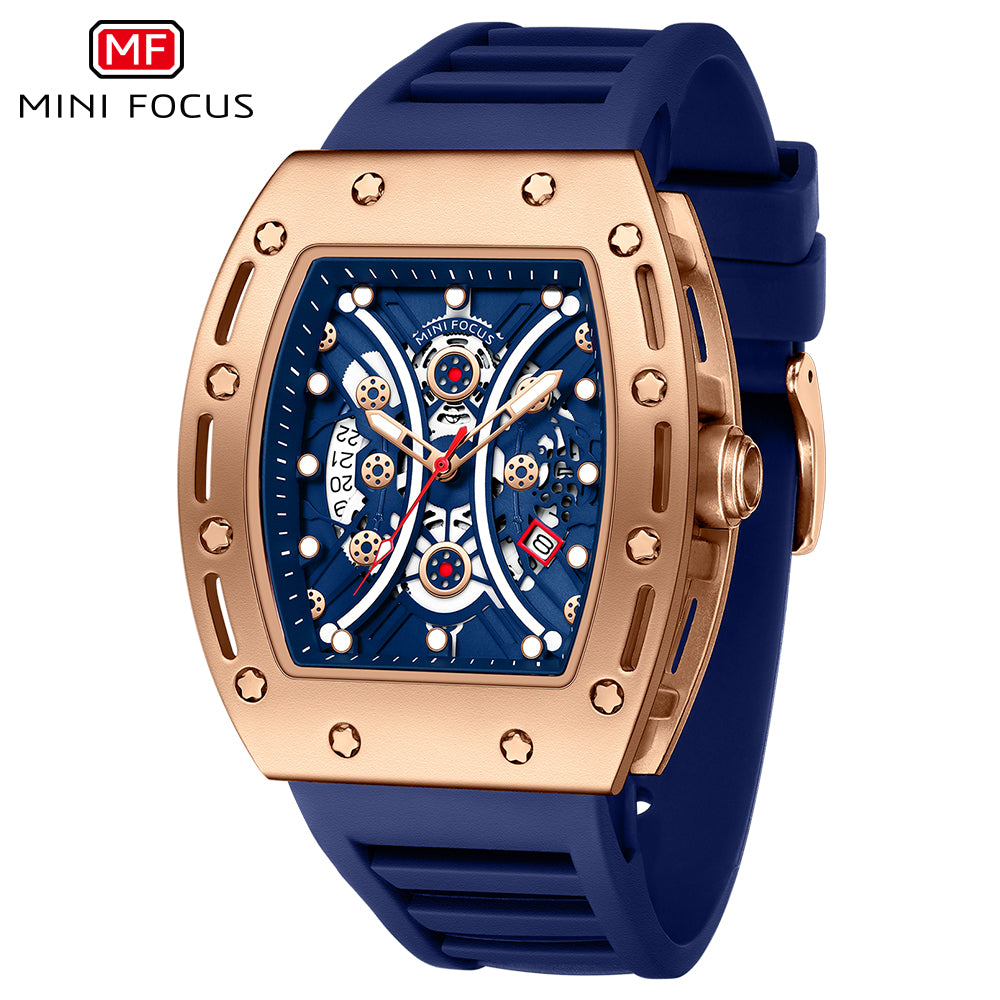 Rose Gold Blue