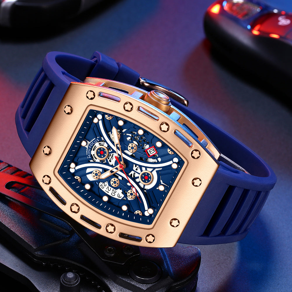 Rose Gold Blue