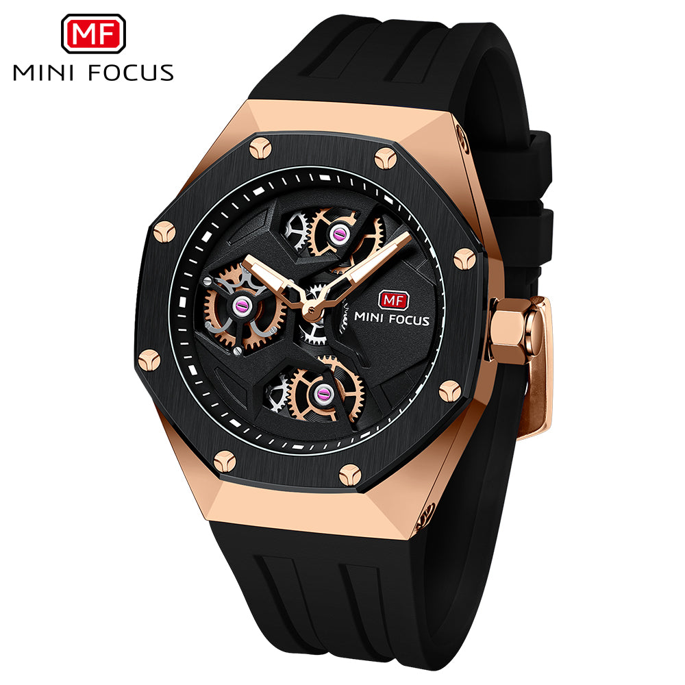 Rose Gold Black