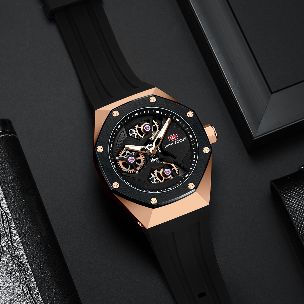 Rose Gold Black