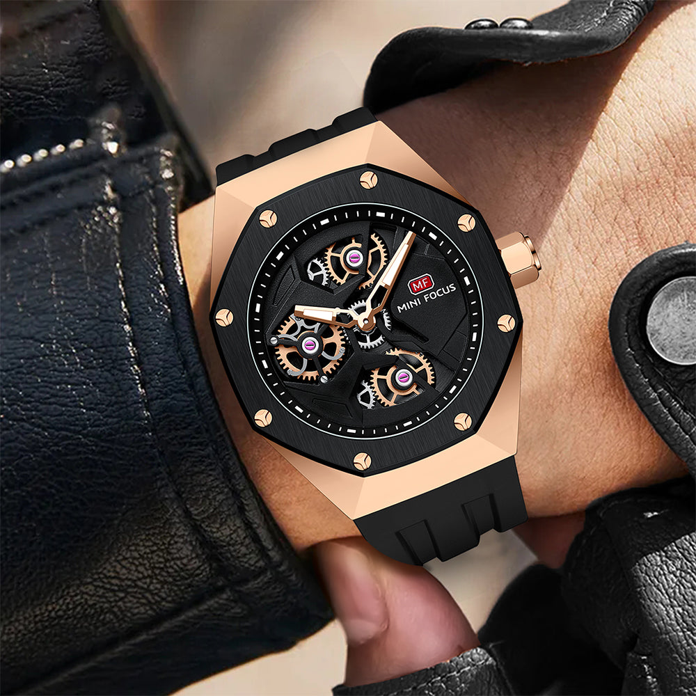 Rose Gold Black