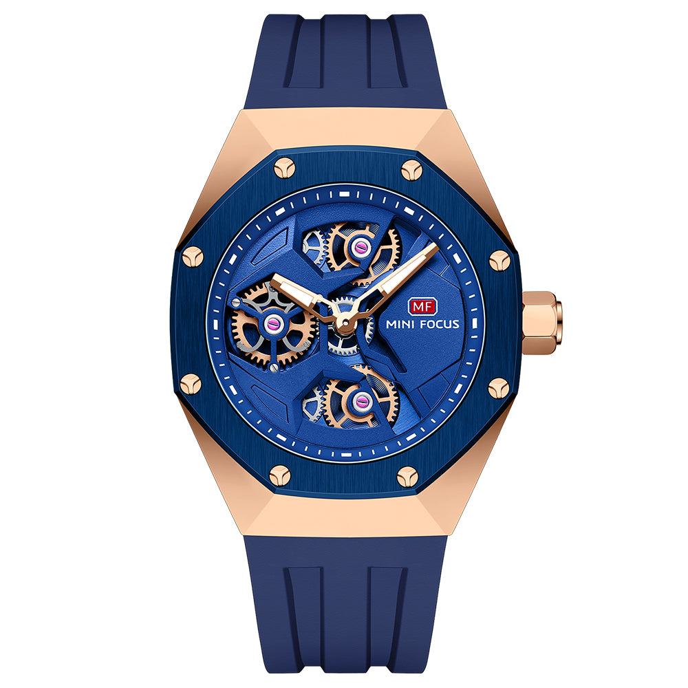 Rose Gold Blue
