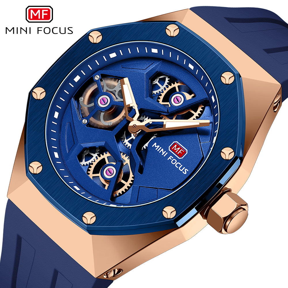 Rose Gold Blue