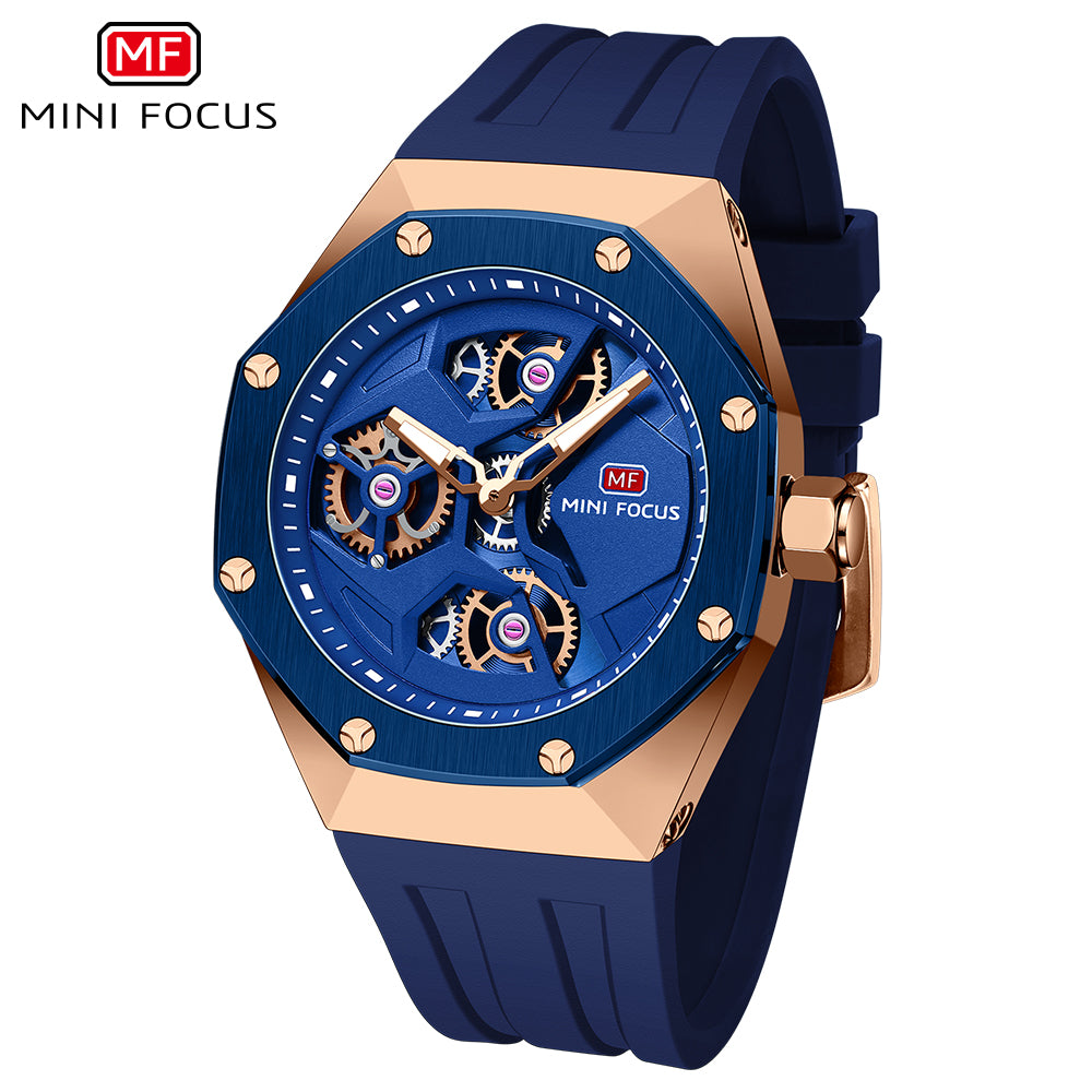 Rose Gold Blue