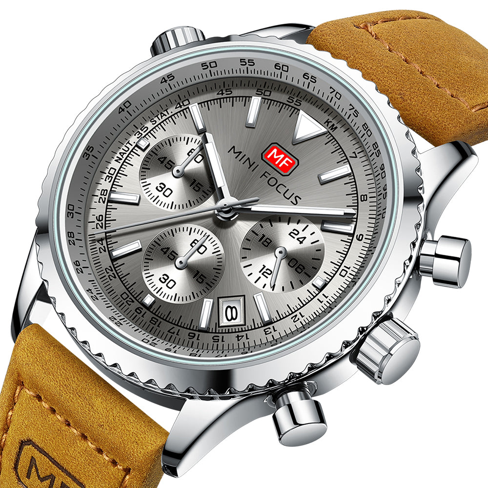 Silver Grey Leather