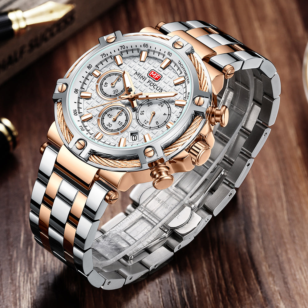 Rose Gold White