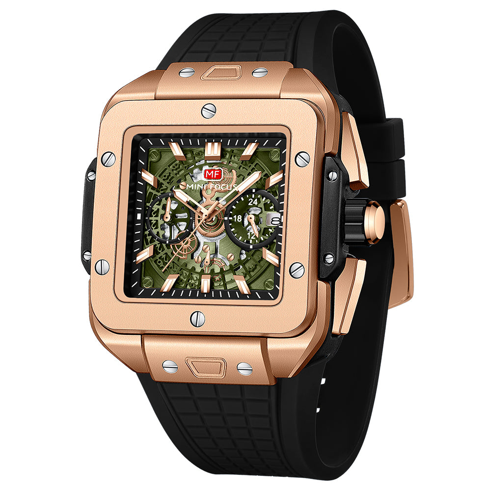 Rose Gold Green