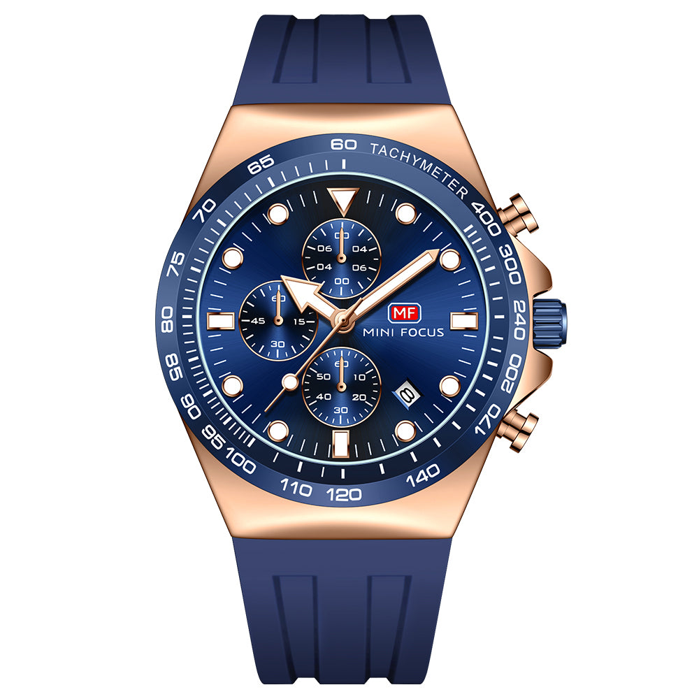 Rose Gold Blue