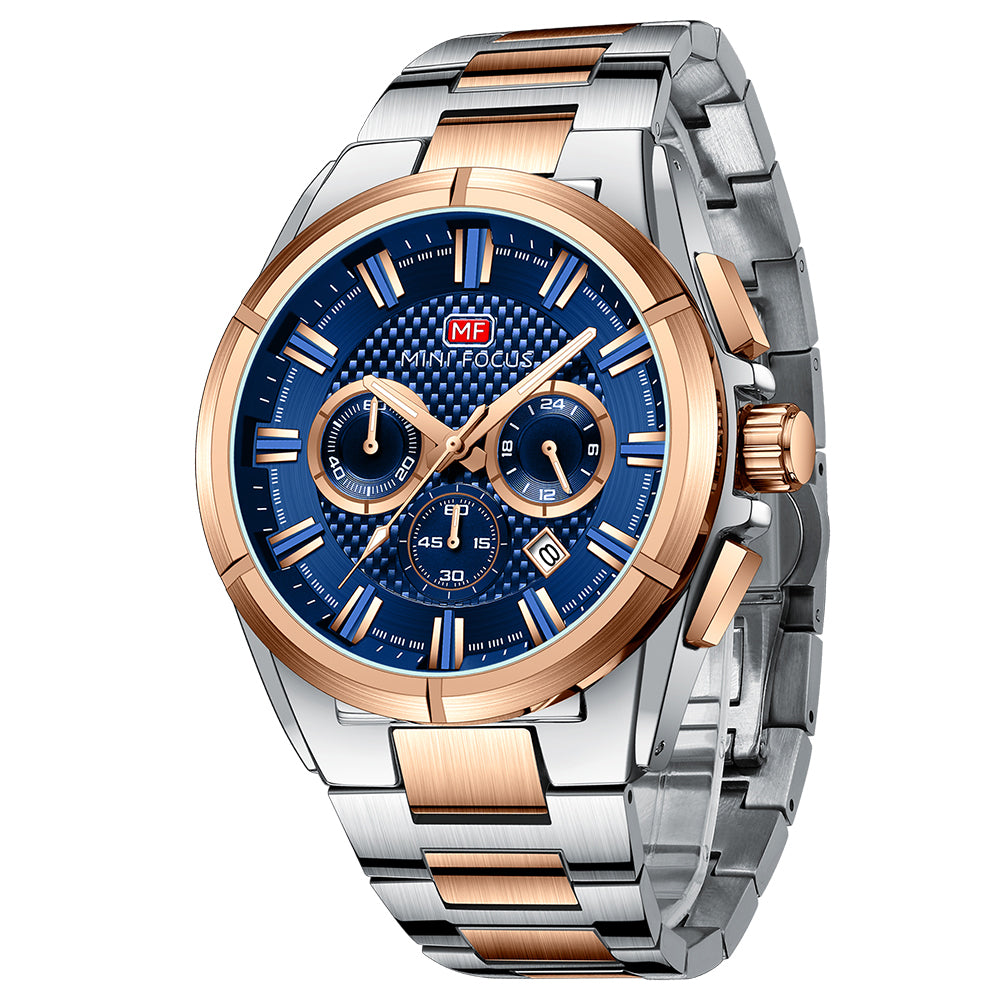Rose Gold Blue