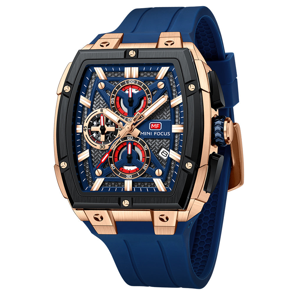 Rose Gold Blue
