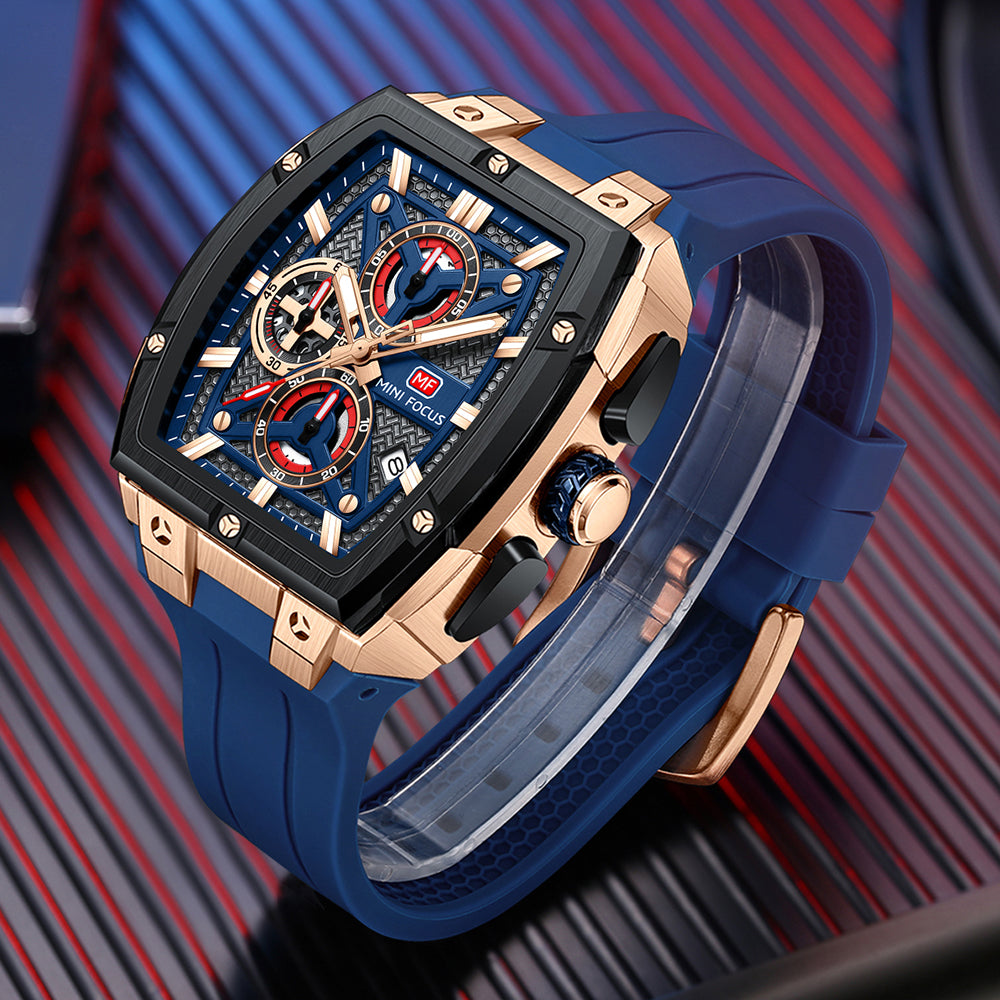 Rose Gold Blue