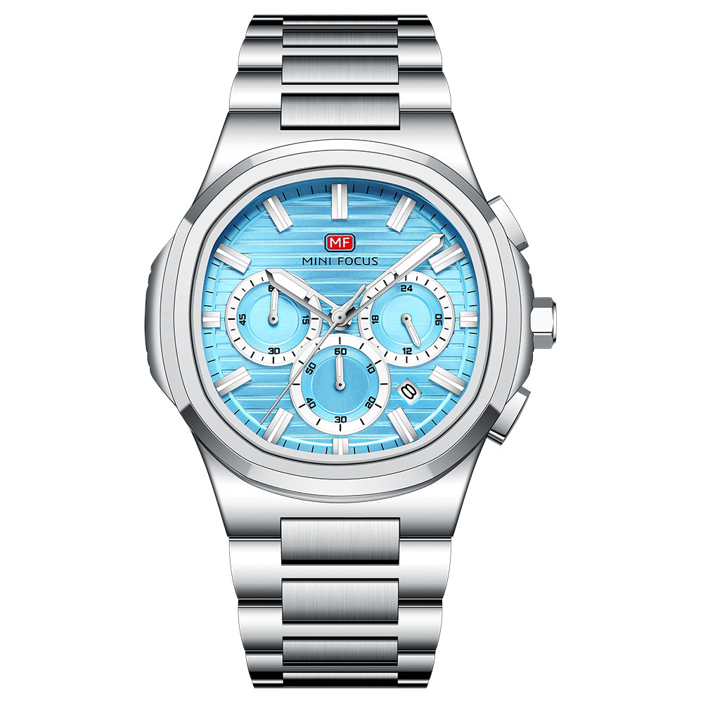 Silver Light Blue