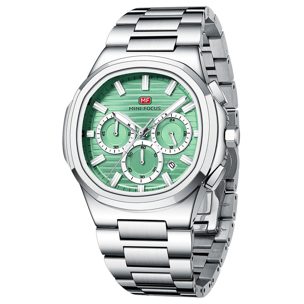 Silver Light Green