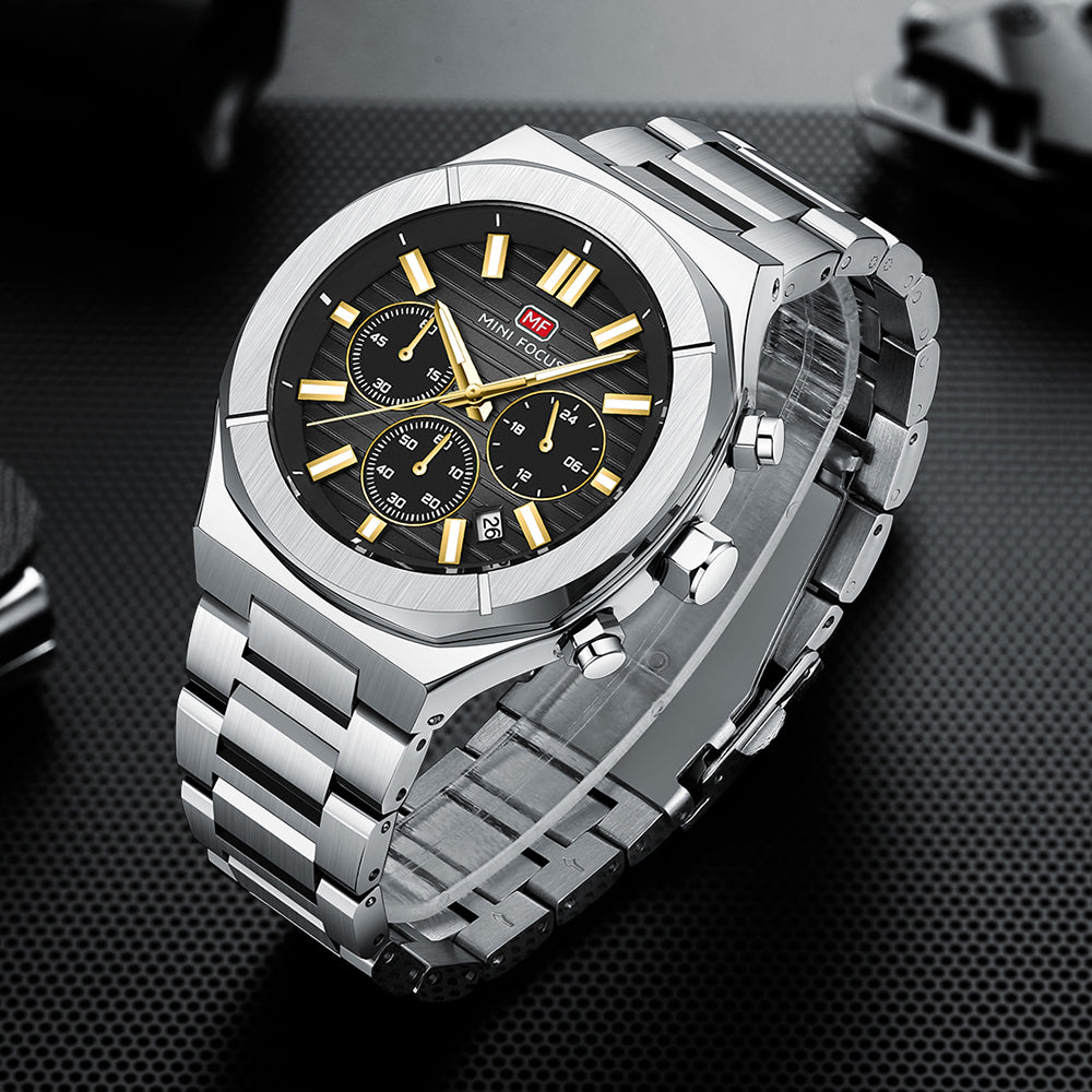 Silver Black Gold