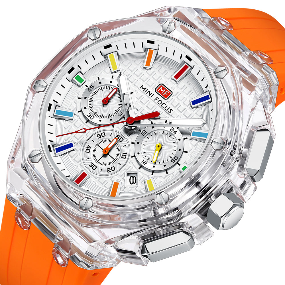 Orange White