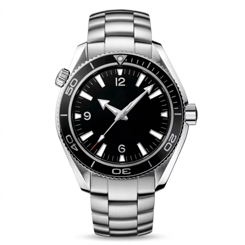 Dive Chronometer Automatic 42 mm - Steel, Black Dial, Steel Bracelet SF-B2-63