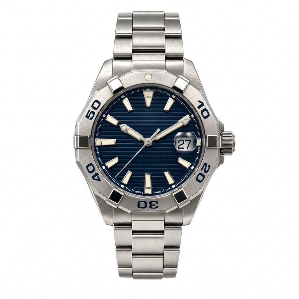 Dive Watch Automatic 43 mm - Steel, Blue Dial, Steel Bracelet SF-B2-74