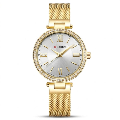 Gold White
