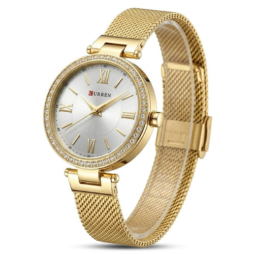 Gold White