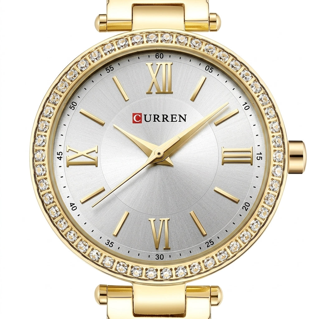 Gold White