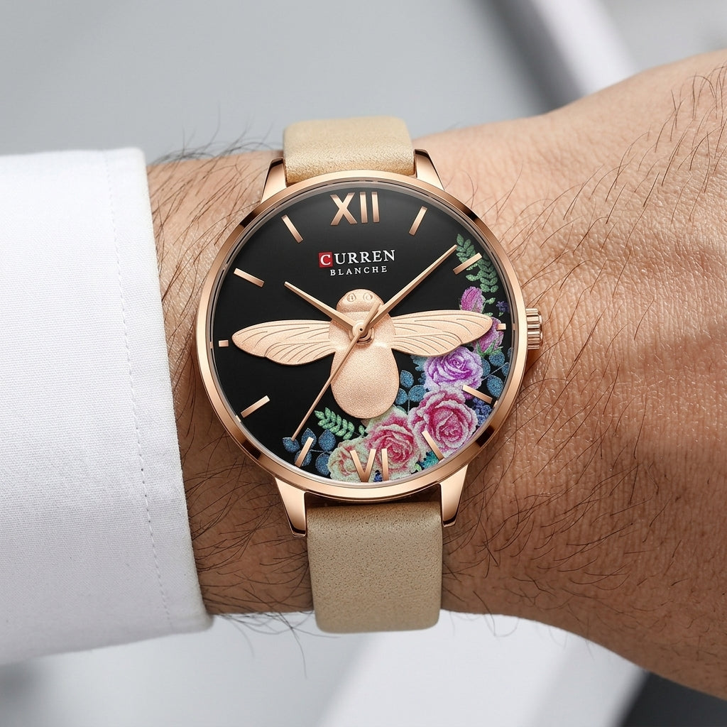beige rose gold-L