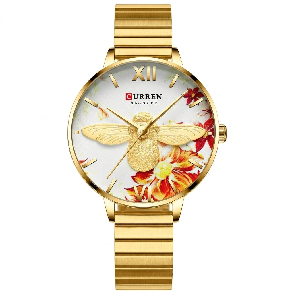 gold white-S
