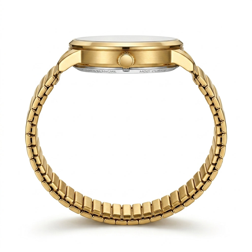 gold white-S
