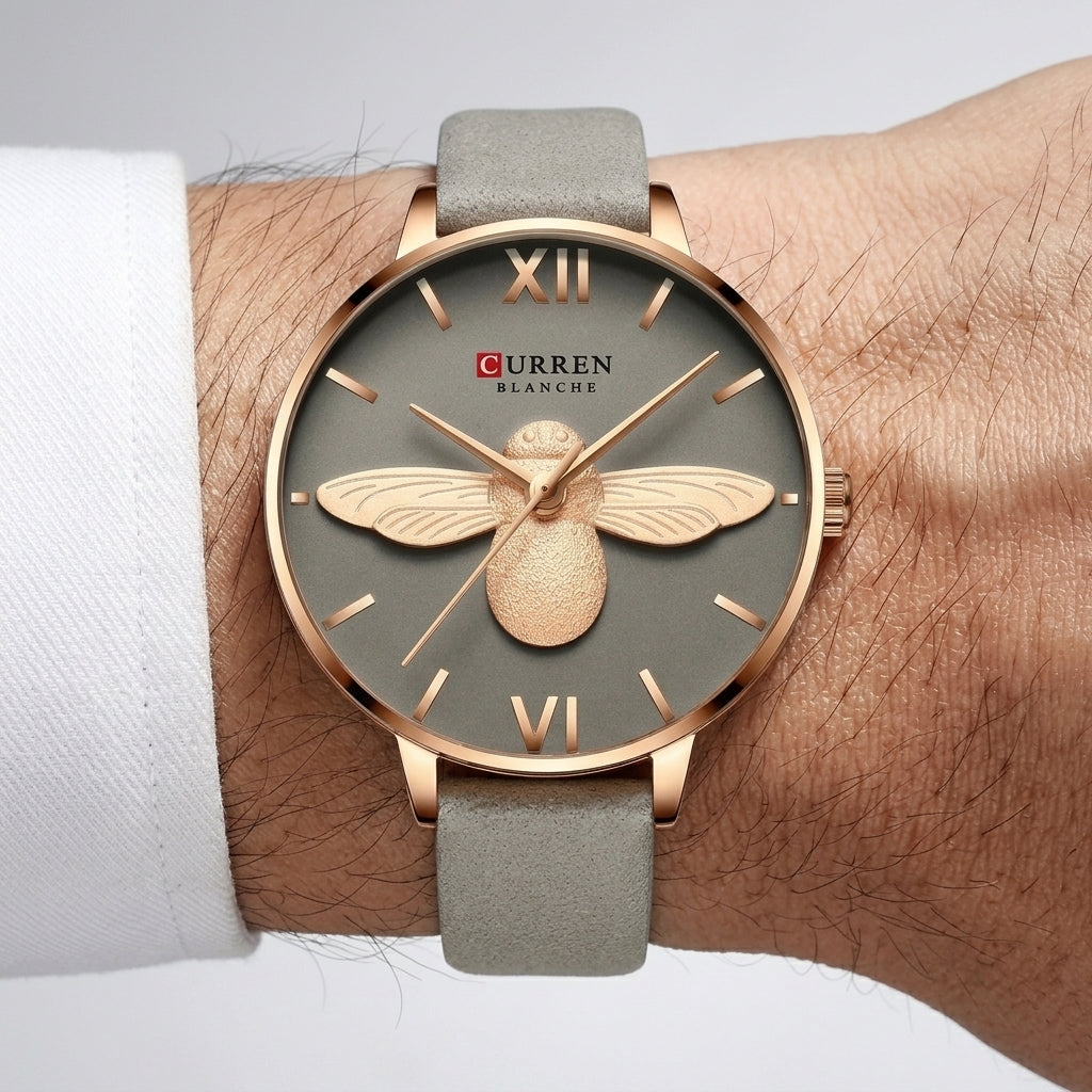 grey rose gold-L