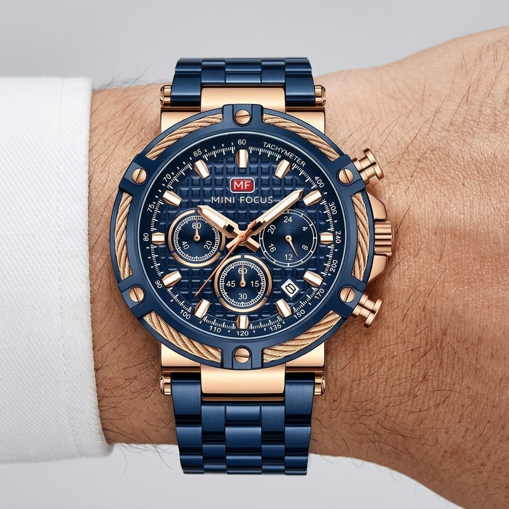 Blue Rose Gold