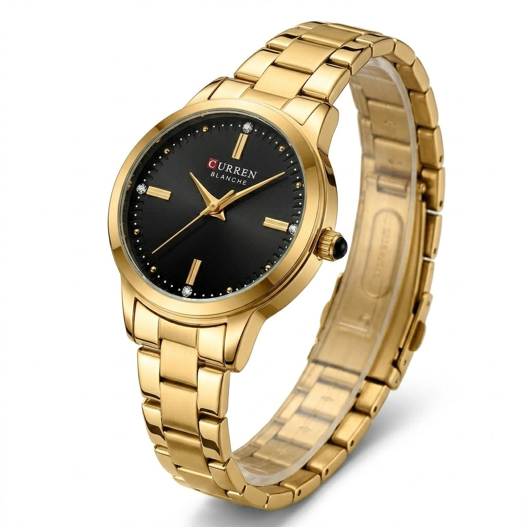 gold black