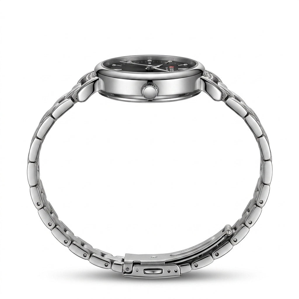 silver black