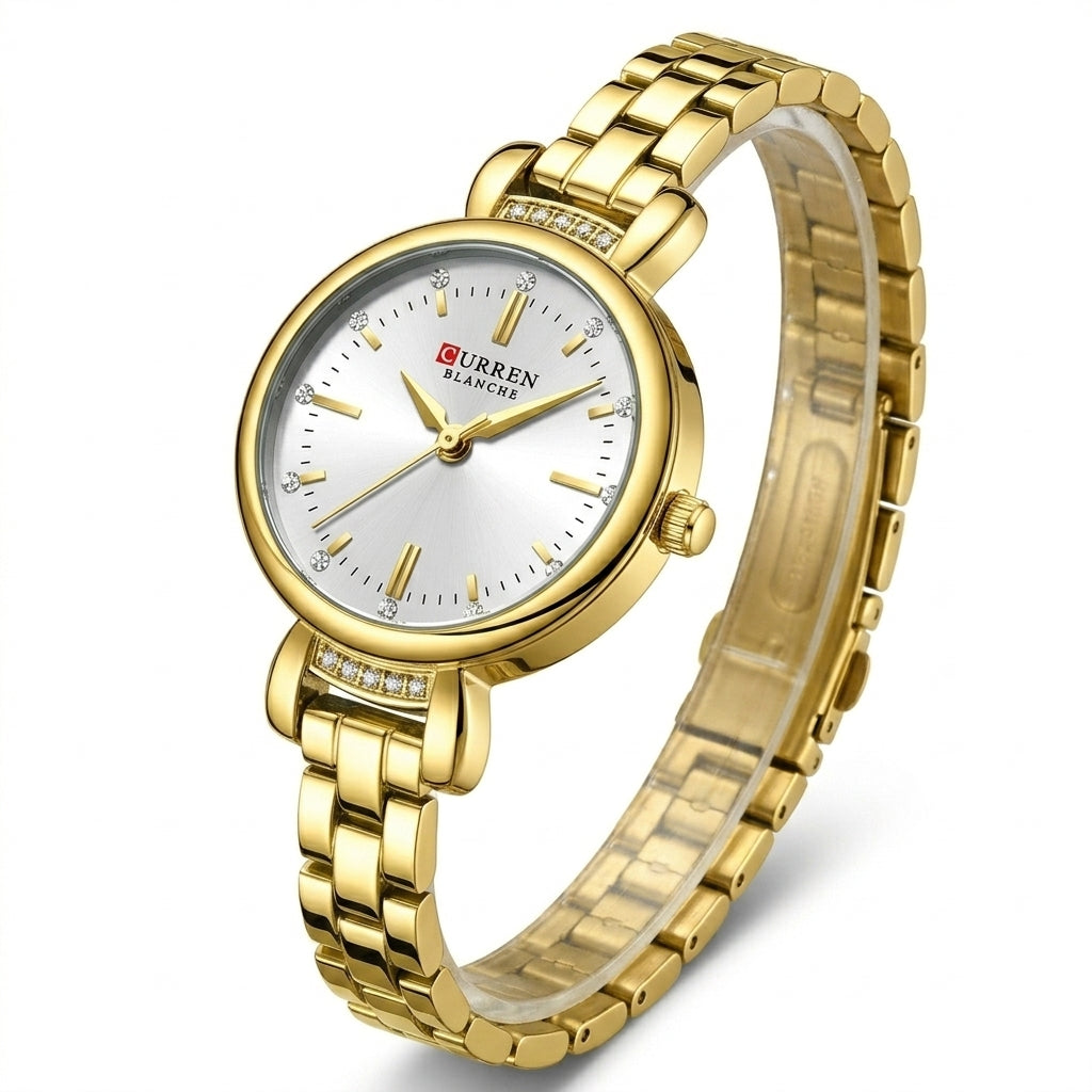 gold white