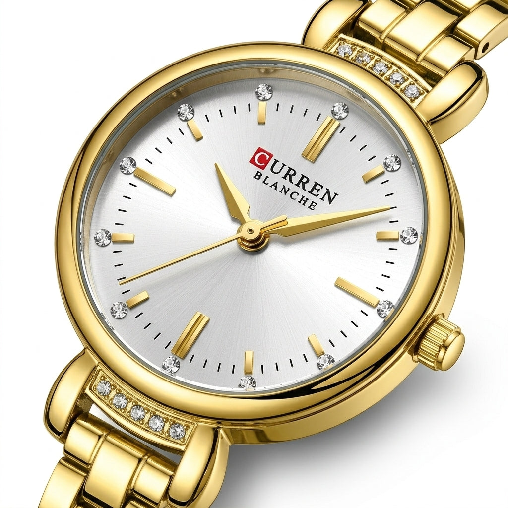 gold white