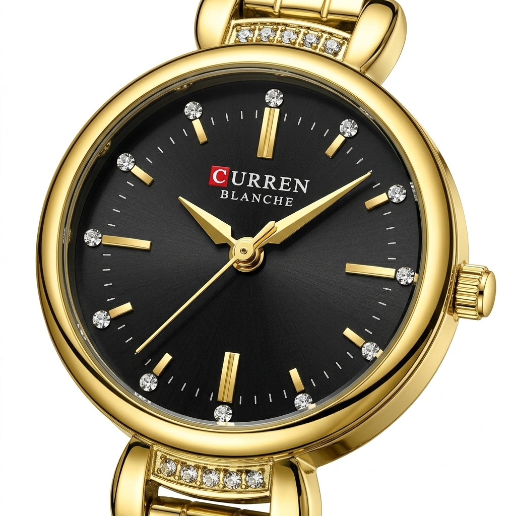 gold black