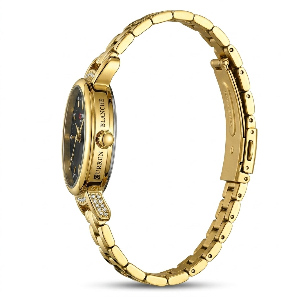 gold black