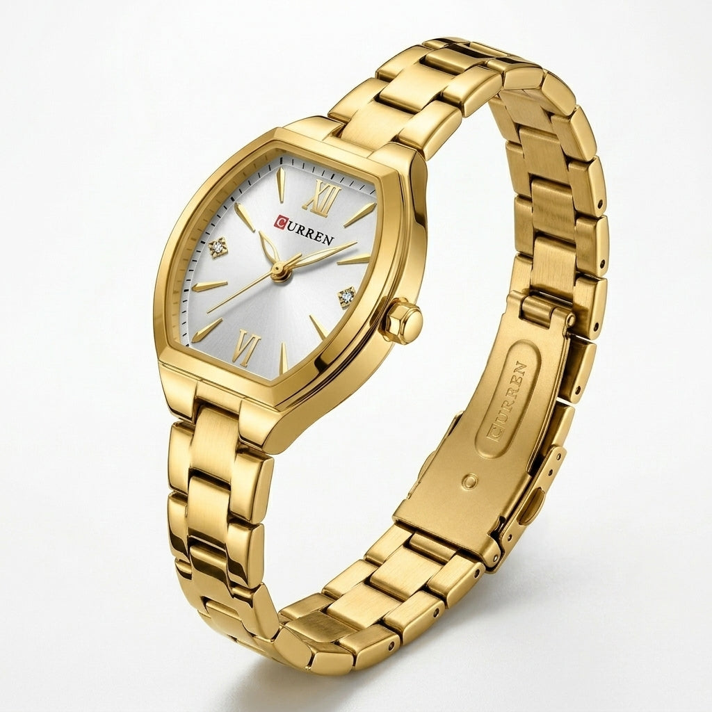gold white